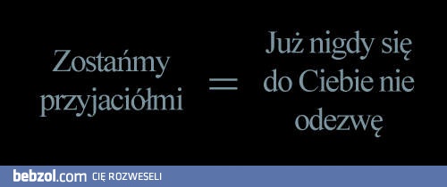 Zostańmy przyjaciółmi