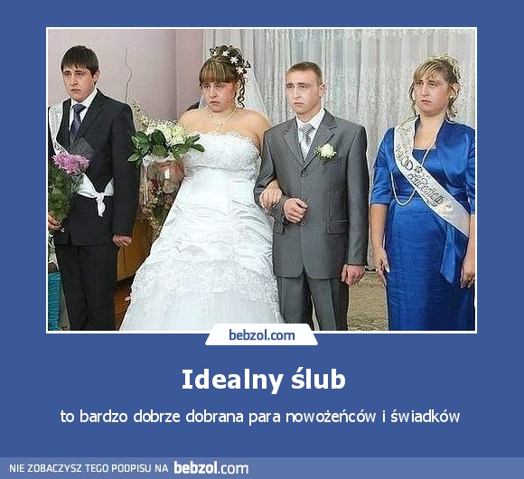 Idealny ślub