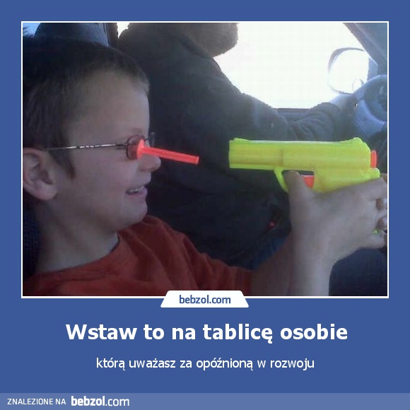 Wstaw to na tablicę osobie