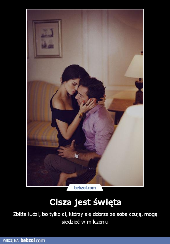 Cisza jest święta