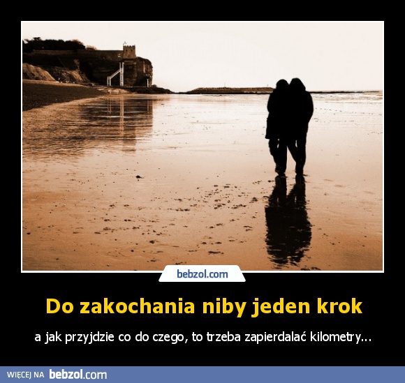 Do zakochania niby jeden krok