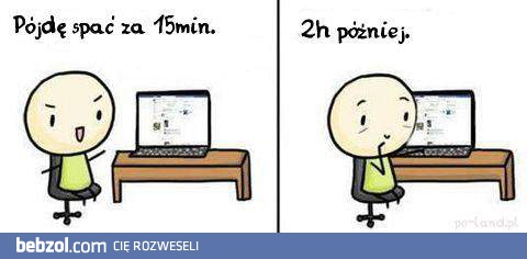 Wieczorem przed komputerem