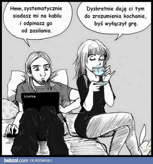 Facet nigdy się nie domyśli