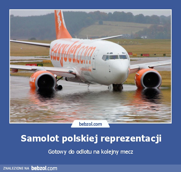 Samolot polskiej reprezentacji