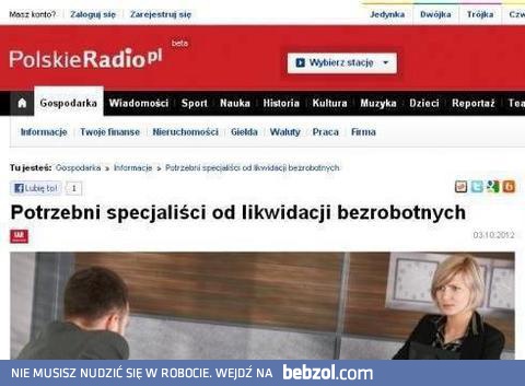 Rząd poszukuje rozwiązania problemu bezrobocia