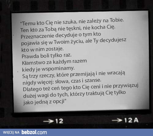 Prawda boli tylko raz!