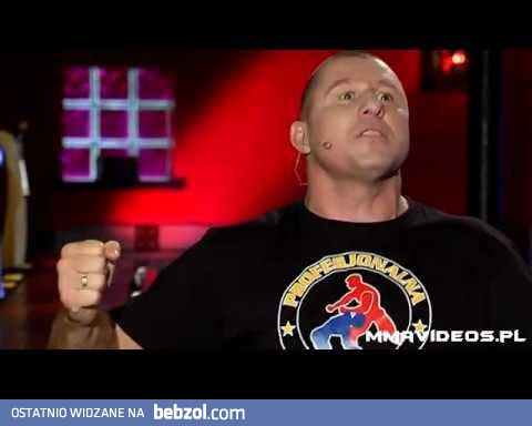 Były trener o Pudzianie