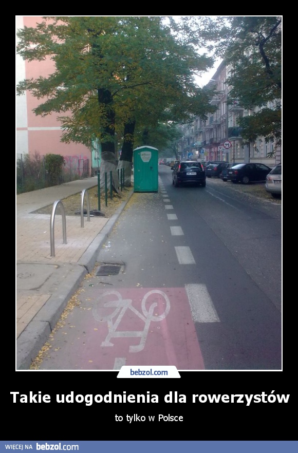 Takie udogodnienia dla rowerzystów