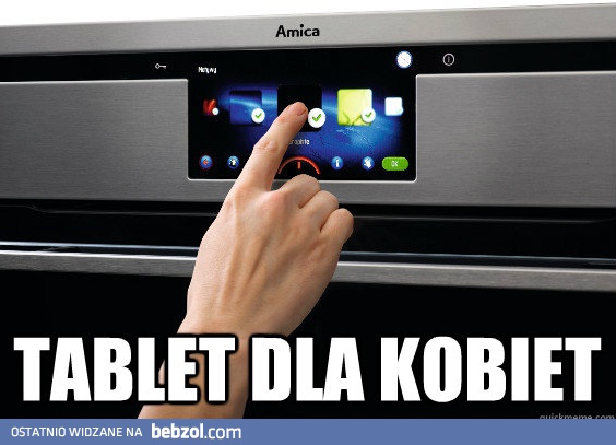 Tablet dla kobeit