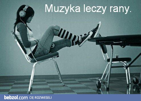 Muzyka leczy rany