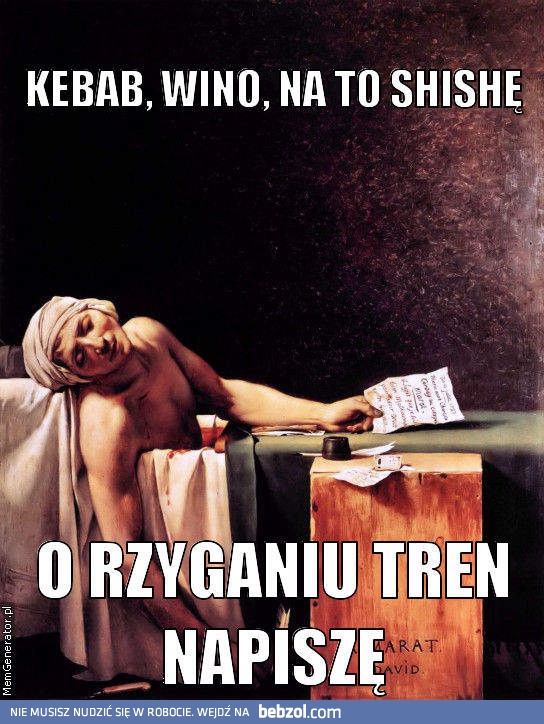 Tren o rzyganiu