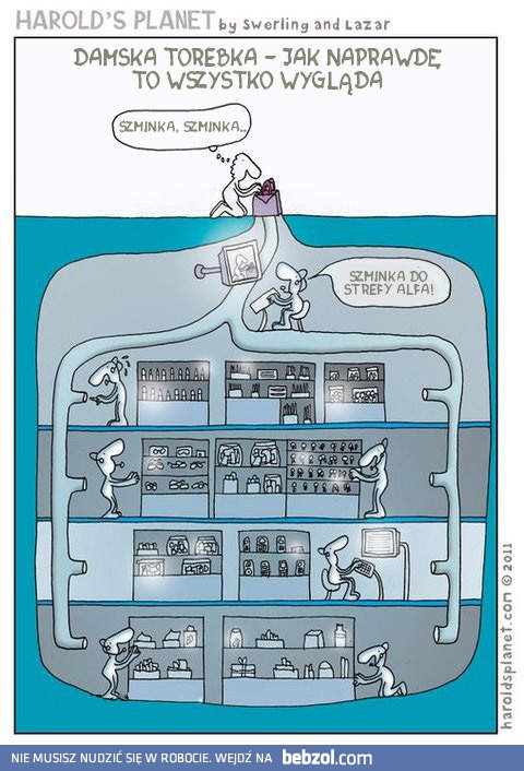 Damska torebka - prawdziwa historia
