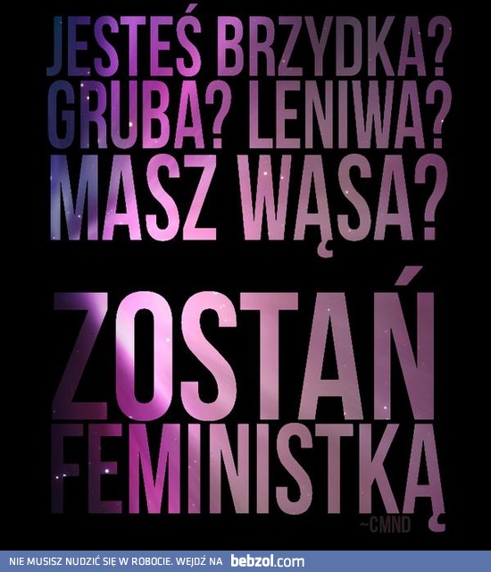 Zostań feministrką