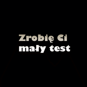 Mały test