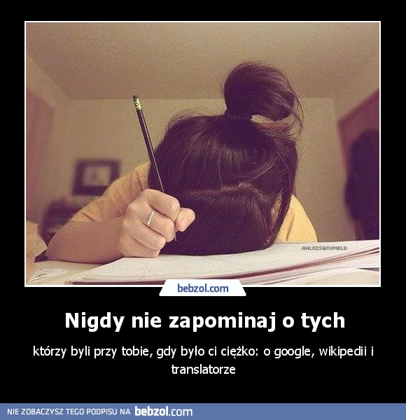 Nigdy nie zapominaj o tych