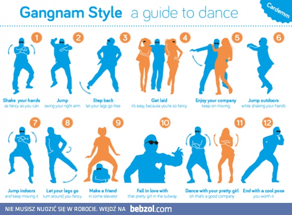 Gangnam Style - instrukcja