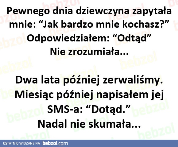 Jak bardzo mnie kochasz?