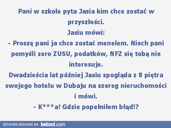 Kim chce zostać w przyszłości?