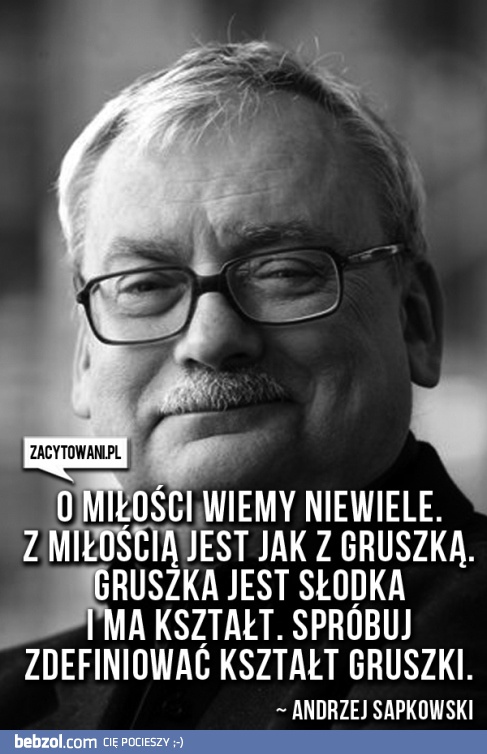 Sapkowski i miłość