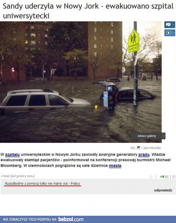 Chcielibyśmy pomóc, ale...