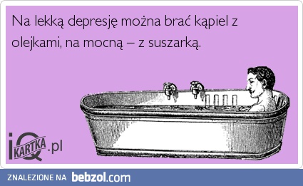 Kąpiel na depresję