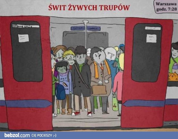 Świt żywych trupów w Warszawie