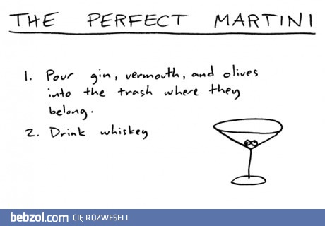 Przepis na perfekcyjne Martini