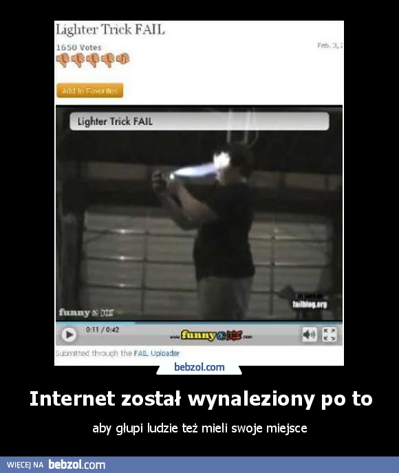 Internet został wynaleziony po to