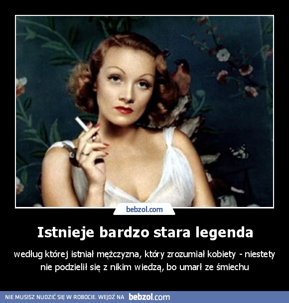 Istnieje bardzo stara legenda