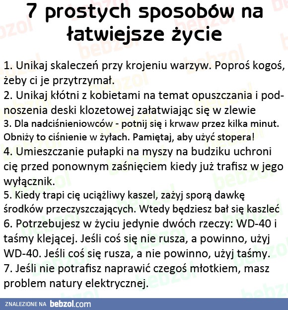 Ułatw sobie życie!