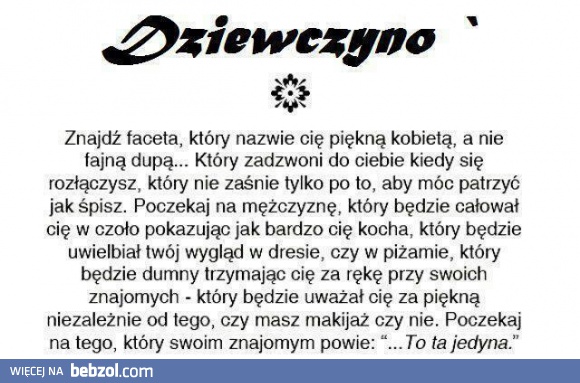 Dziewczyno!