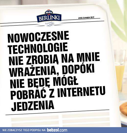 Nowoczesne technologie