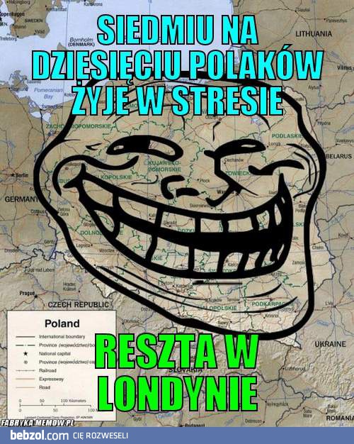 Siedmiu na dziesięciu Polaków żyje w stresie