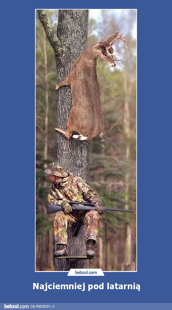 Najciemniej pod latarnią