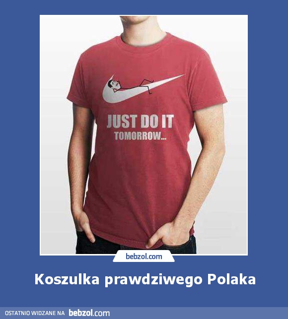 Koszulka prawdziwego Polaka