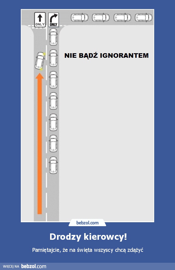 Drodzy kierowcy!