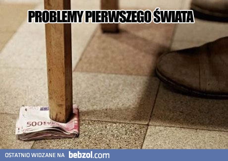 Problemy pierwszego świata