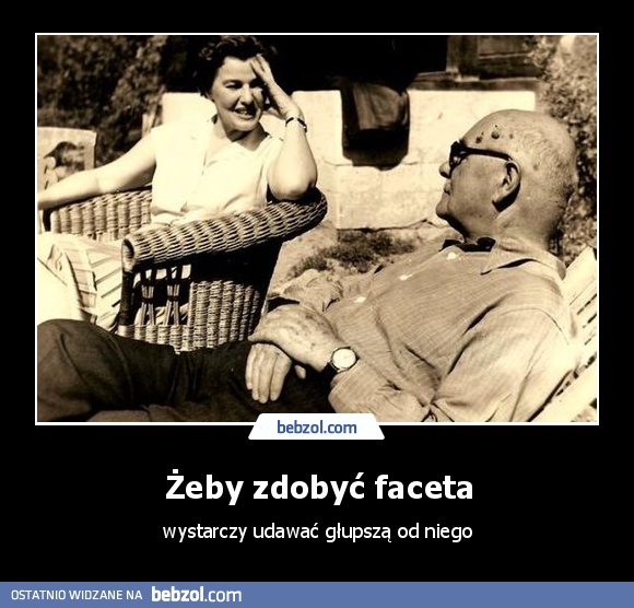 Żeby zdobyć faceta