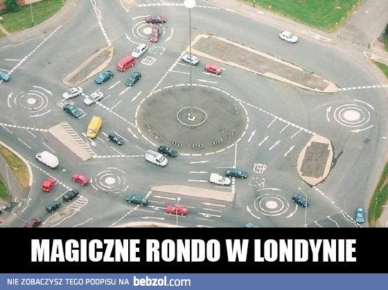 Magiczne rondo w Londynie