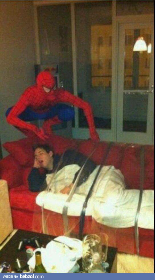 Nigdy nie pij ze Spider-Manem