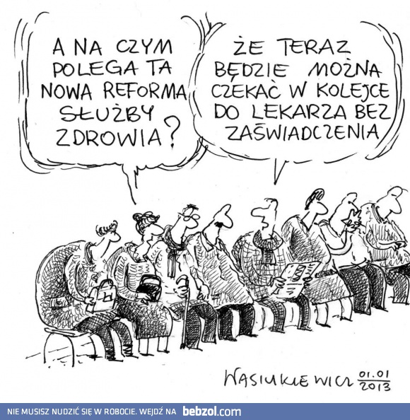 Udana reforma służby zdrowia