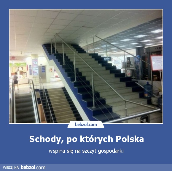 Schody, po których Polska