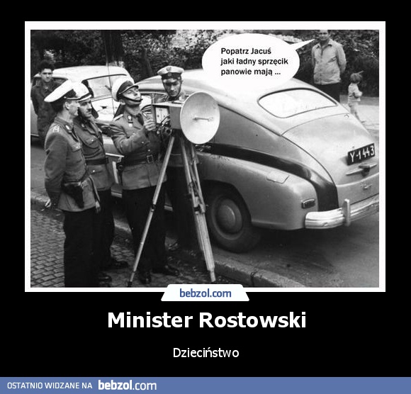 Minister Rostowski