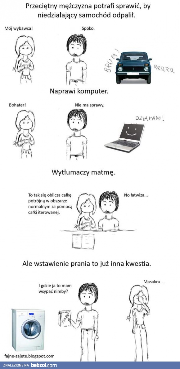 Odwieczny problem każdego faceta