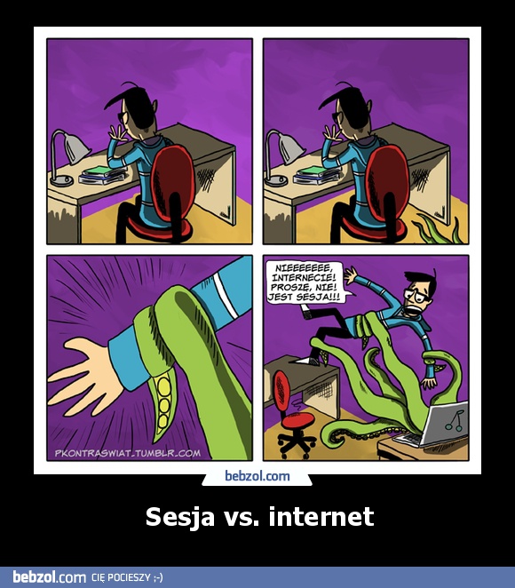 Sesja vs. internet