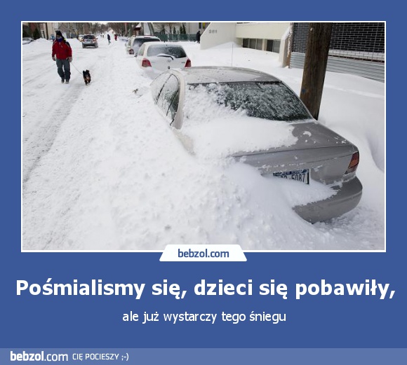 Pośmialismy się, dzieci się pobawiły,