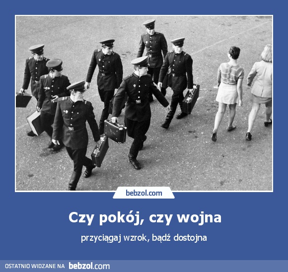 Czy pokój, czy wojna