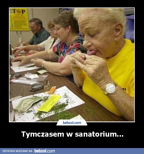 Tymczasem w sanatorium...