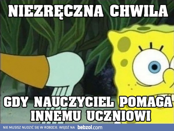 Bardzo niezręczny moment