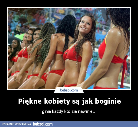 Piękne kobiety są jak boginie